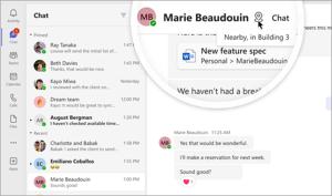 screenshot showing how to view location from a one-on-one chat